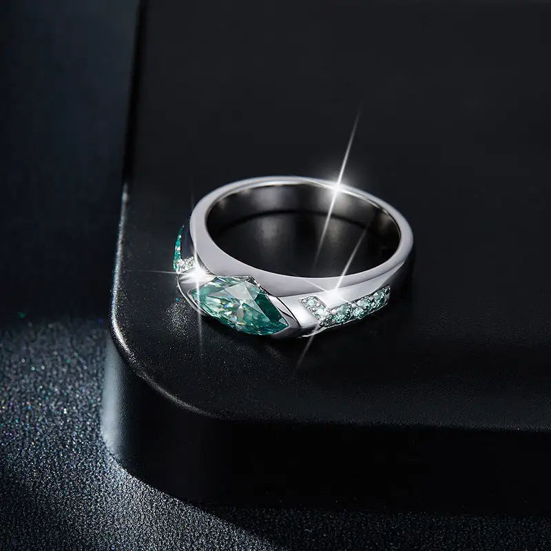 💥💎 Adjustable Slimming Ring — No Size Worries - Magnetology Moissanite Diamond Ring💖