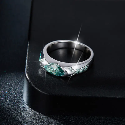💥💎 Adjustable Slimming Ring — No Size Worries - Magnetology Moissanite Diamond Ring💖