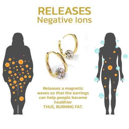 (🎅Christmas 🎄Limited Time Discount 80% Last Day 🎁)Histone Lymphvity MagneTherapy Germanium Earrings