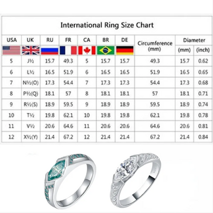 💥💎 Adjustable Slimming Ring — No Size Worries - Magnetology Moissanite Diamond Ring💖