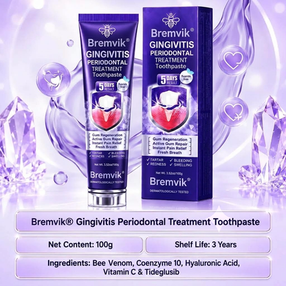 Bremvik® Gingivitis Periodontal Treatment Toothpaste
