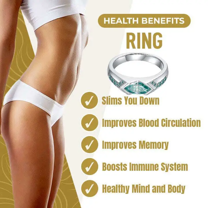 💥💎 Adjustable Slimming Ring — No Size Worries - Magnetology Moissanite Diamond Ring💖